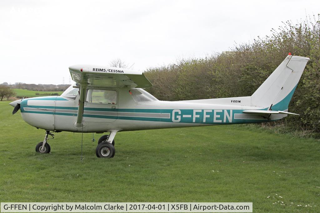 G-FFEN, 1975 Reims F150M C/N 1204, Reims F150M at Fishburn Airfield UK. April 1st 2017.