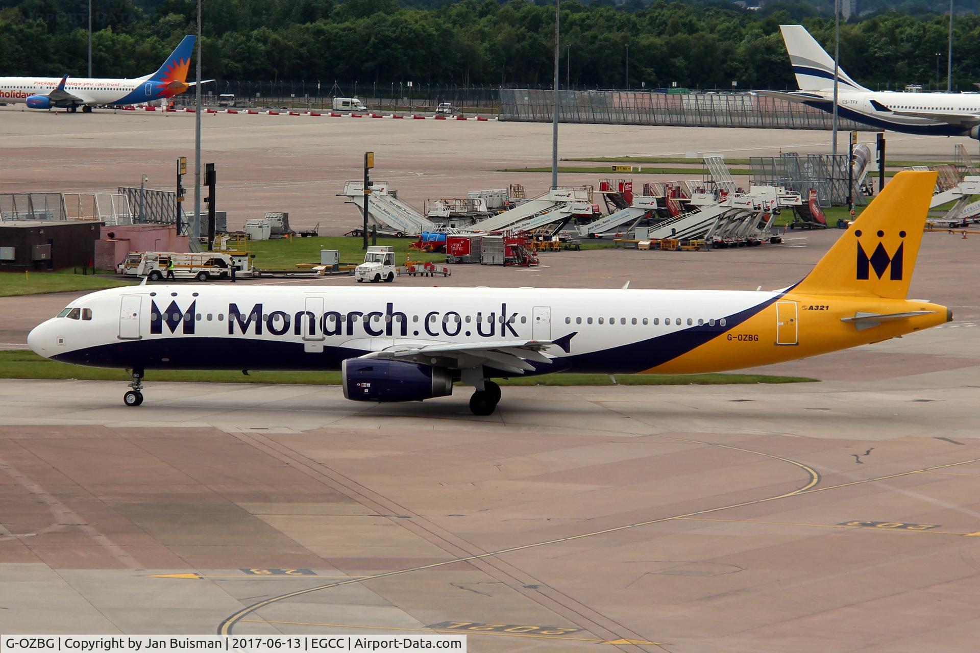 G-OZBG, 2003 Airbus A321-231 C/N 1941, Monarch