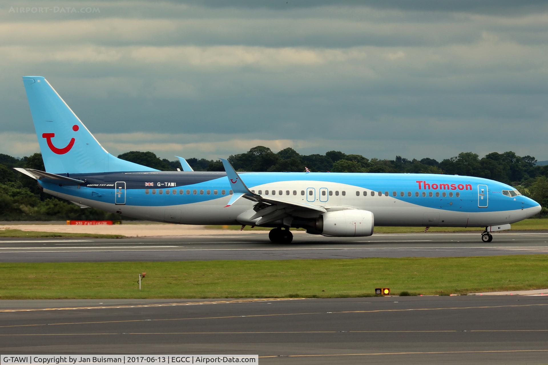 G-TAWI, 2012 Boeing 737-8K5 C/N 37267, Thomson Airways