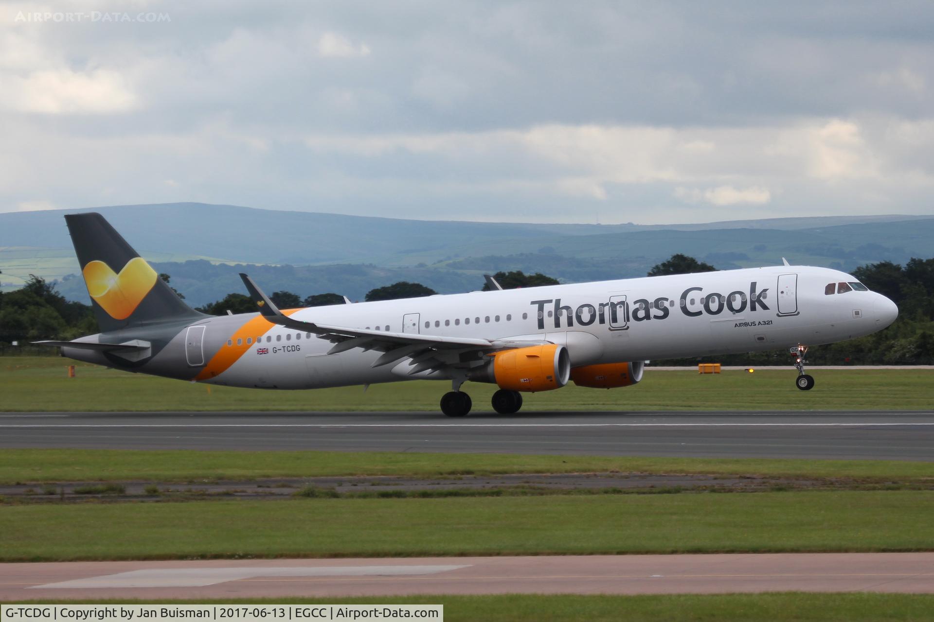 G-TCDG, 2014 Airbus A321-211 C/N 6122, Thomas Cook