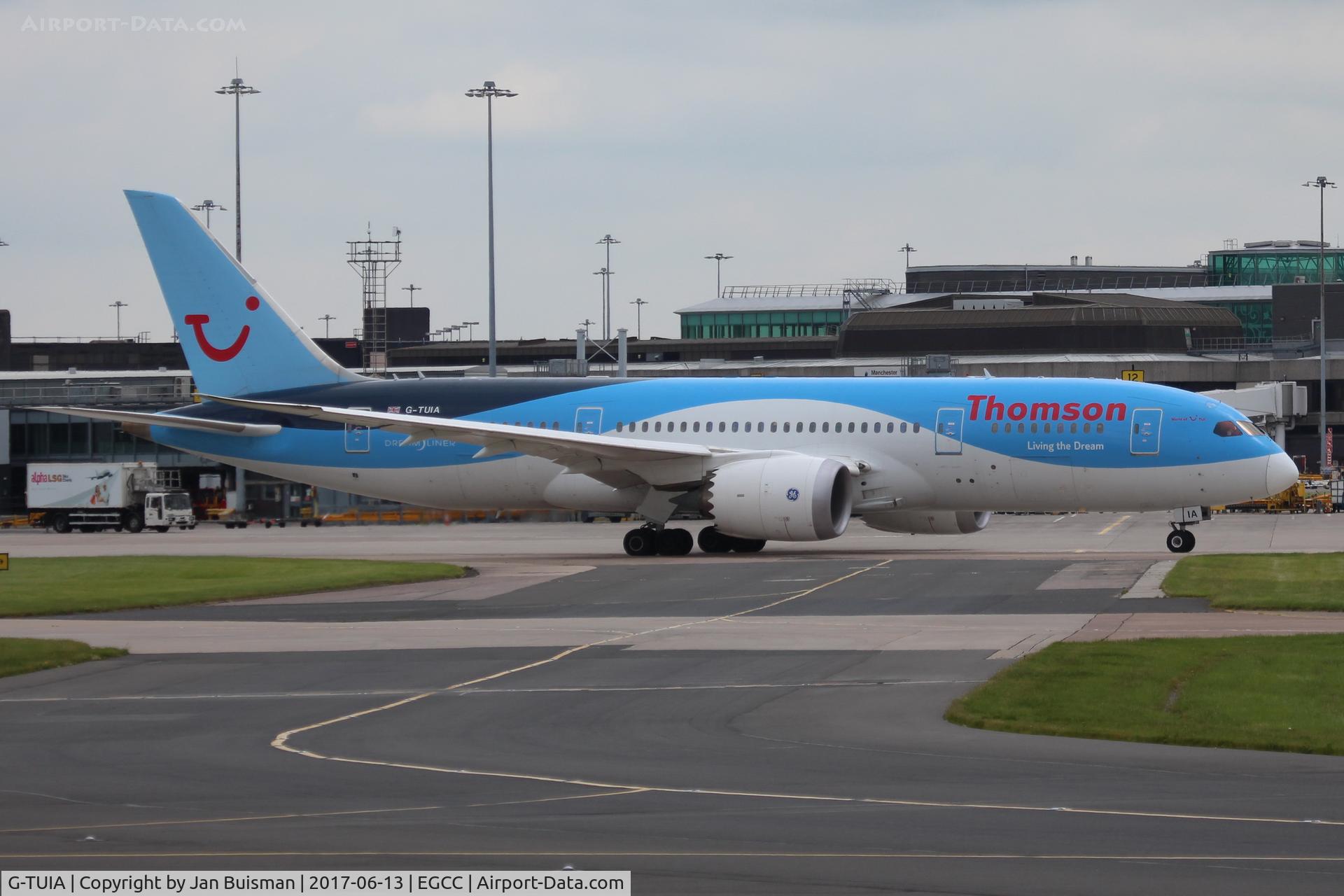 G-TUIA, 2013 Boeing 787-8 Dreamliner C/N 34422, Thomson Airways/TUI