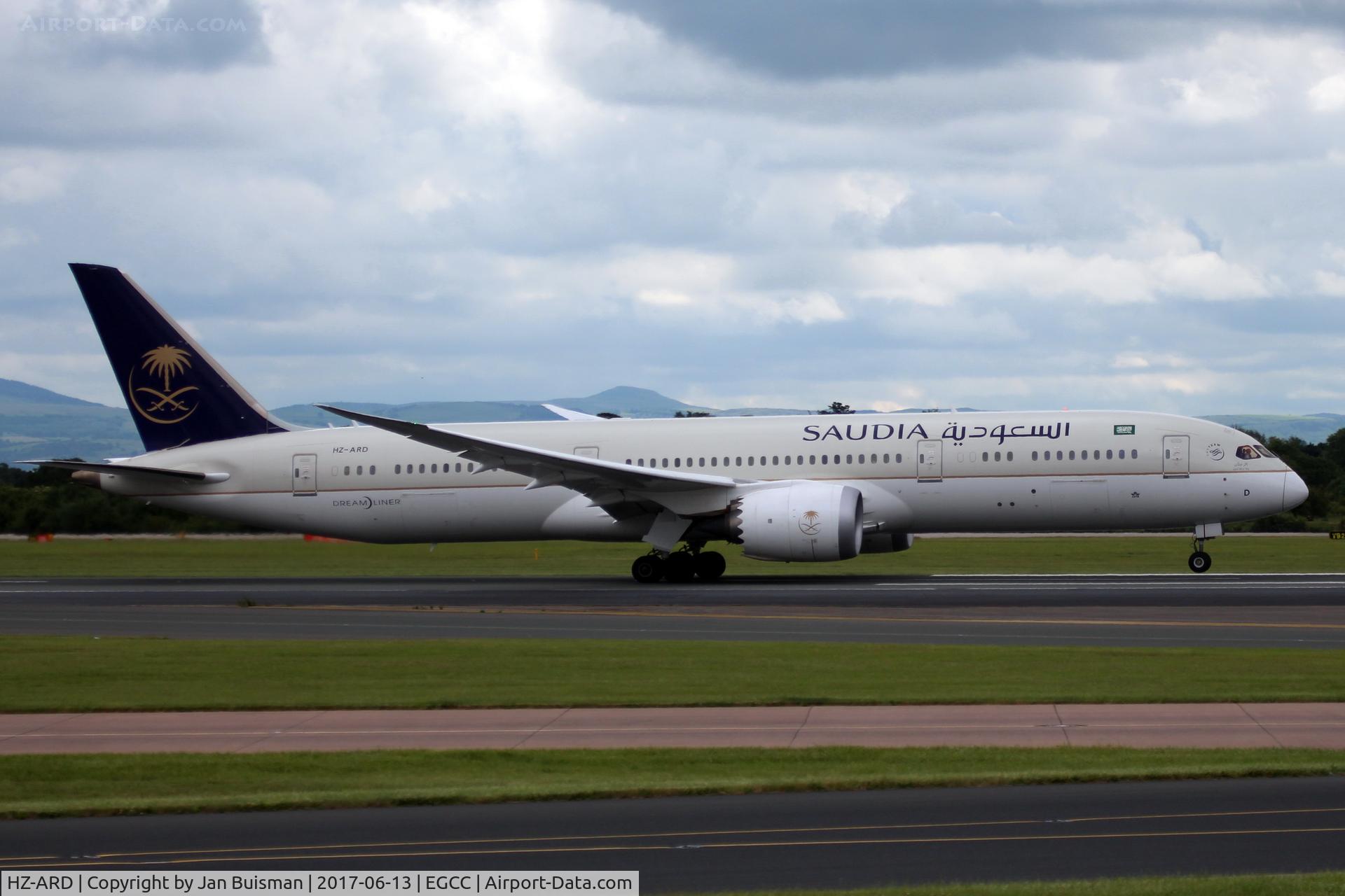 HZ-ARD, 2016 Boeing 787-9 Dreamliner C/N 41547, Saudia