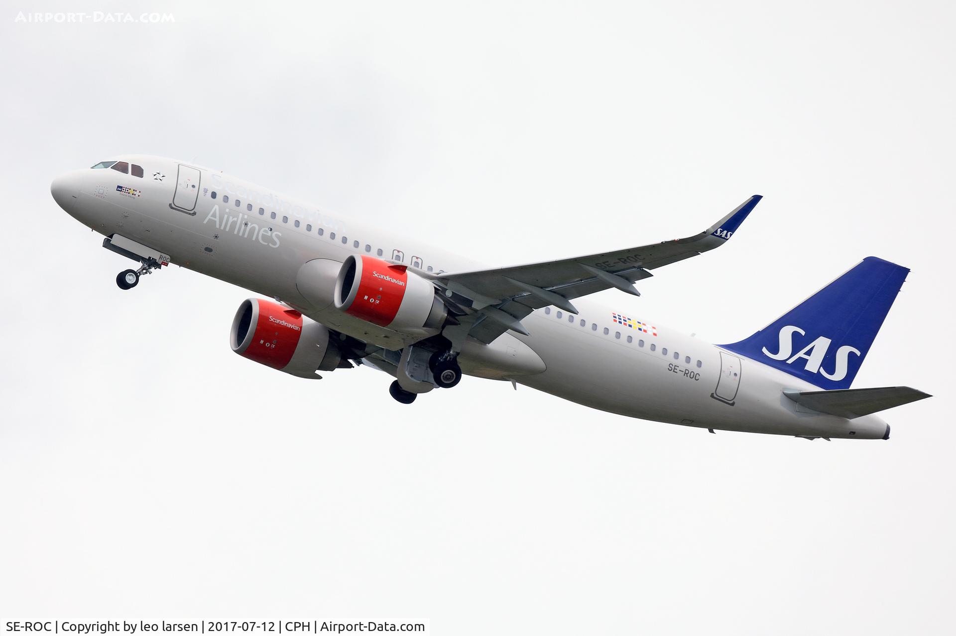 SE-ROC, 2017 Airbus A320-251N C/N 7723, Copenhagen 12.7.2017