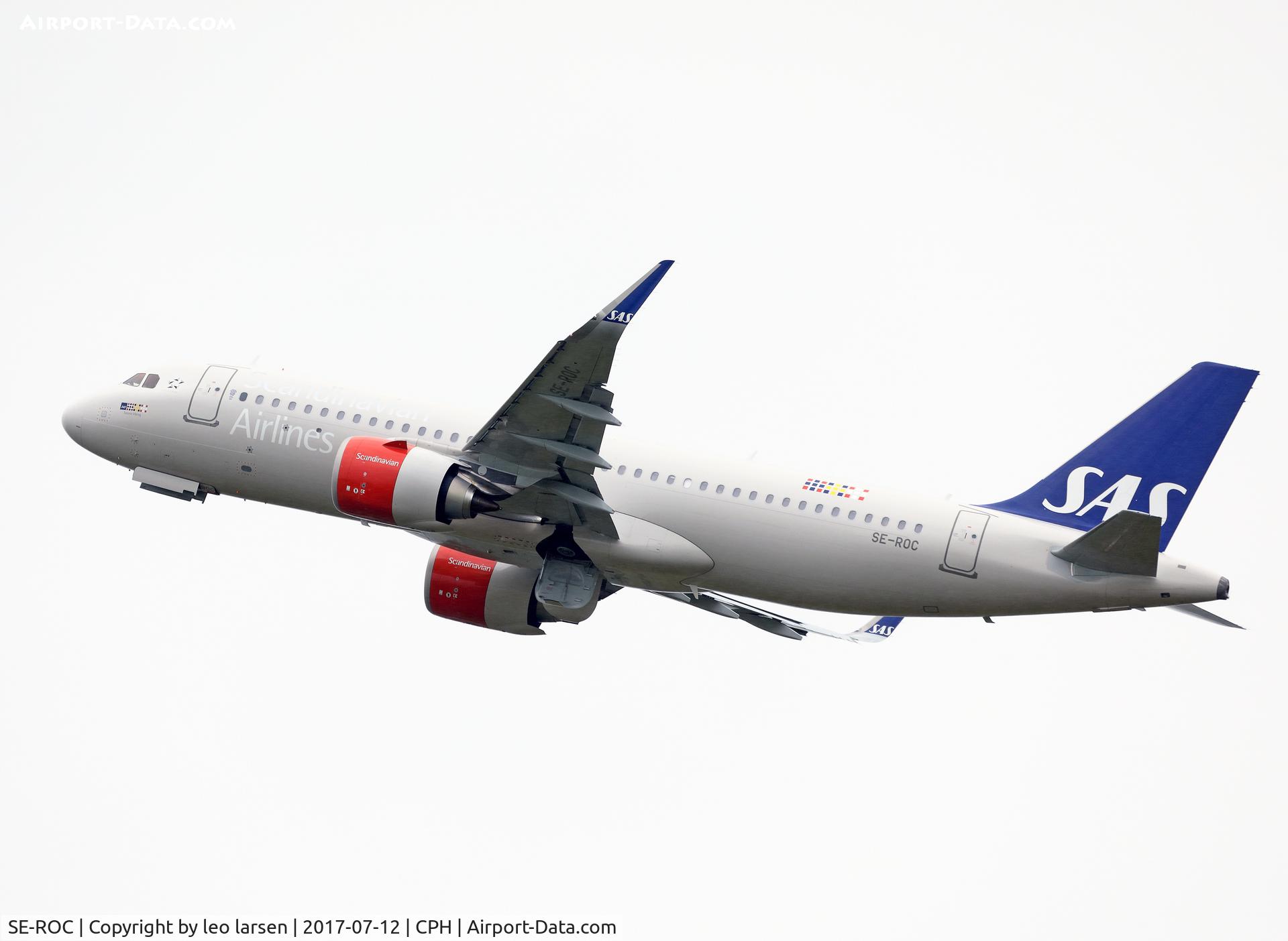 SE-ROC, 2017 Airbus A320-251N C/N 7723, Copenhagen 12.7.2017