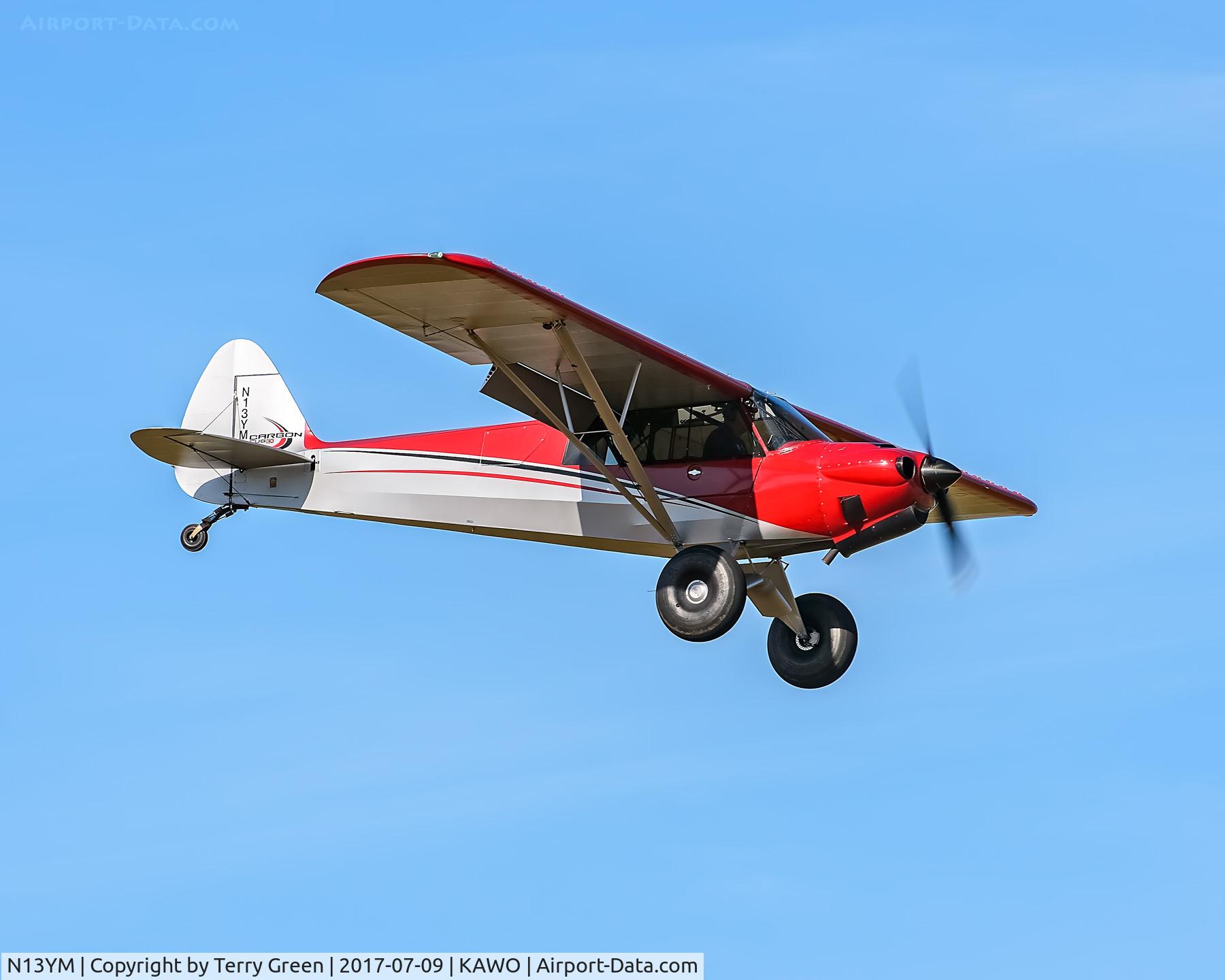 N13YM, 2014 Cub Crafters Carbon Cub C/N CCK-1865-0026, 2017 Arlington Fly-In