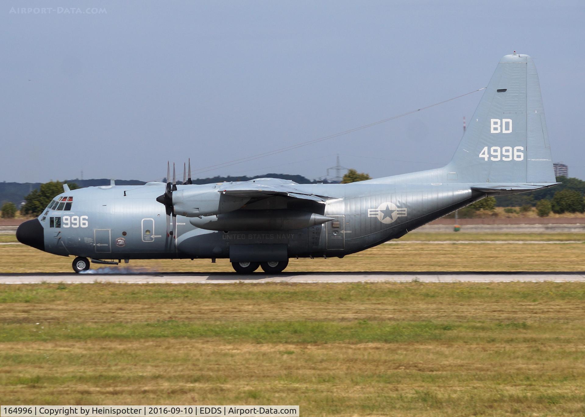164996, Lockheed C-130T Hercules C/N 382-5301, 164996 at Stuttgart Airport.