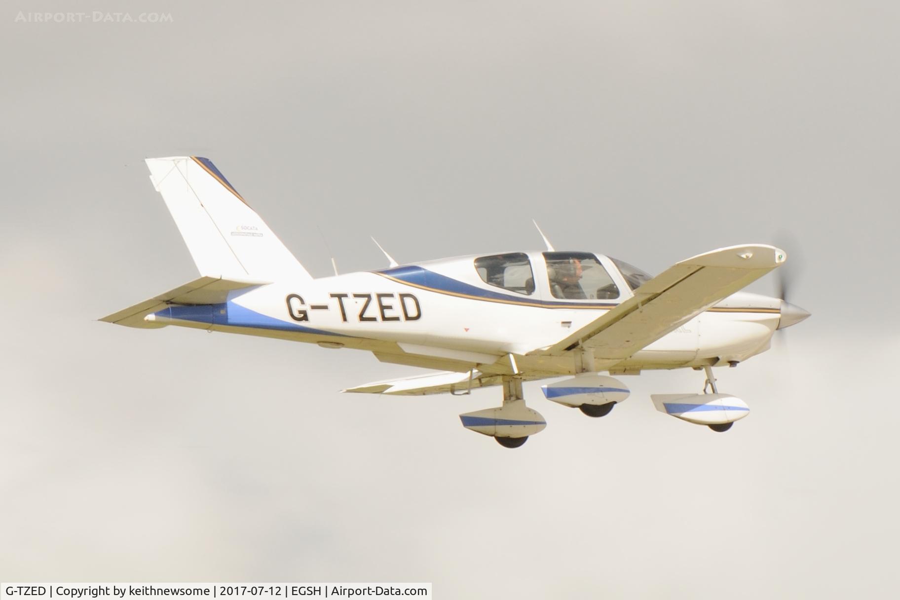 G-TZED, 1997 Socata TB-200 Tobago XL C/N 1813, Nice Visitor.