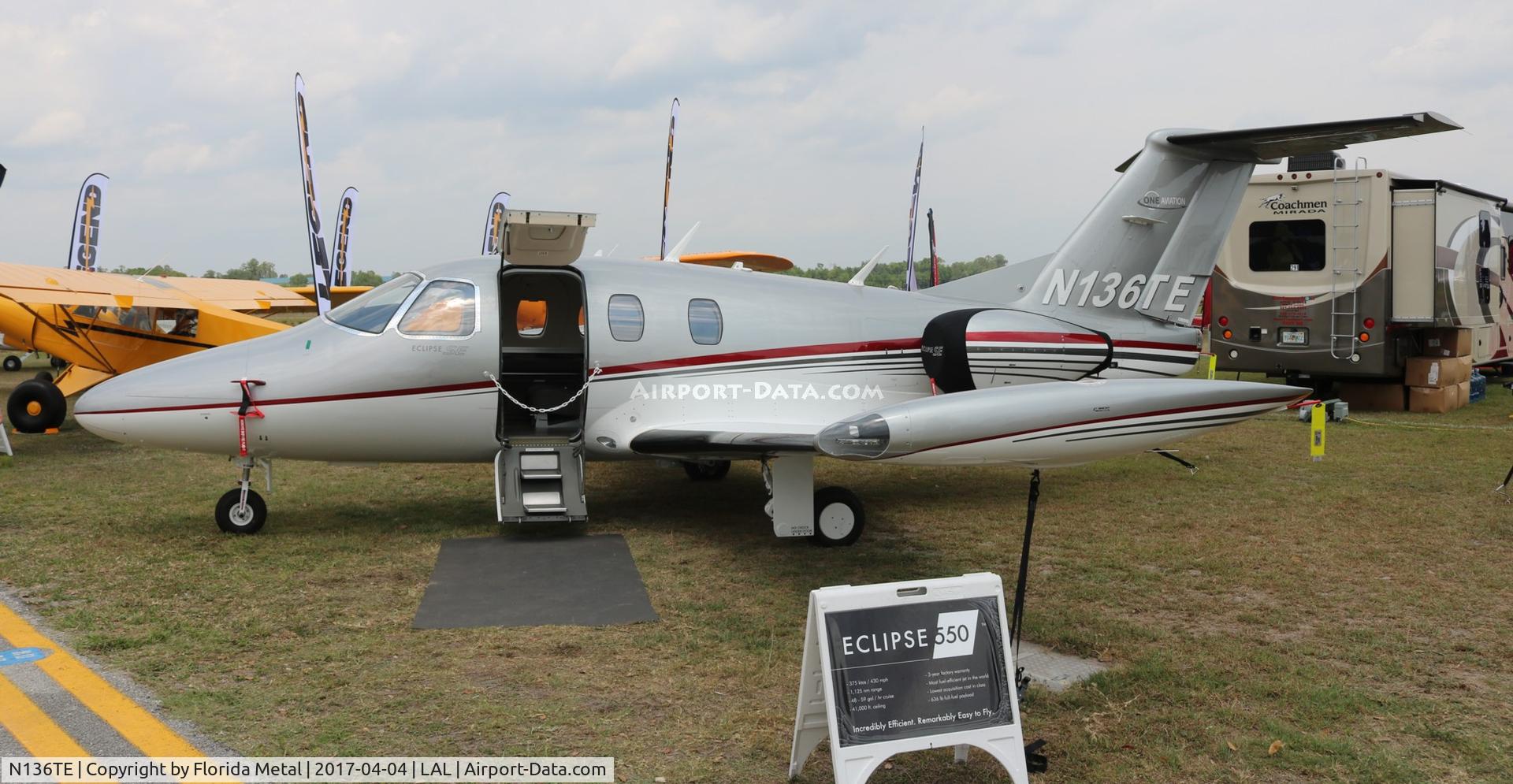 N136TE, 2007 Eclipse Aviation Corp EA500 C/N 000036, Eclipse 500