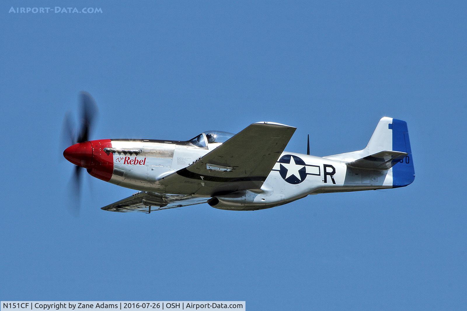 N151CF, 1944 North American P-51D Mustang C/N 44-84933N, At the 2016 EAA AirVenture - Oshkosh, Wisconsin