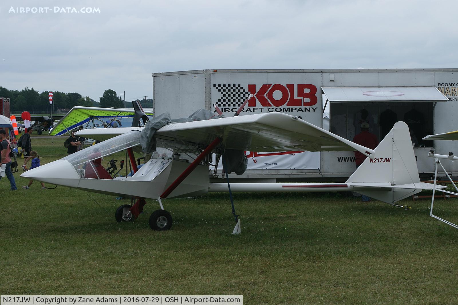 N217JW, 2016 Kolb Mark III Xtra C/N MX3113000105, At the 2016 EAA AirVenture - Oshkosh, Wisconsin