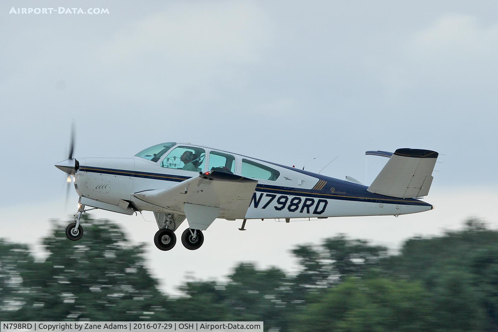 N798RD, 1967 Beech V35 Bonanza C/N D-8528, At the 2016 EAA AirVenture - Oshkosh, Wisconsin