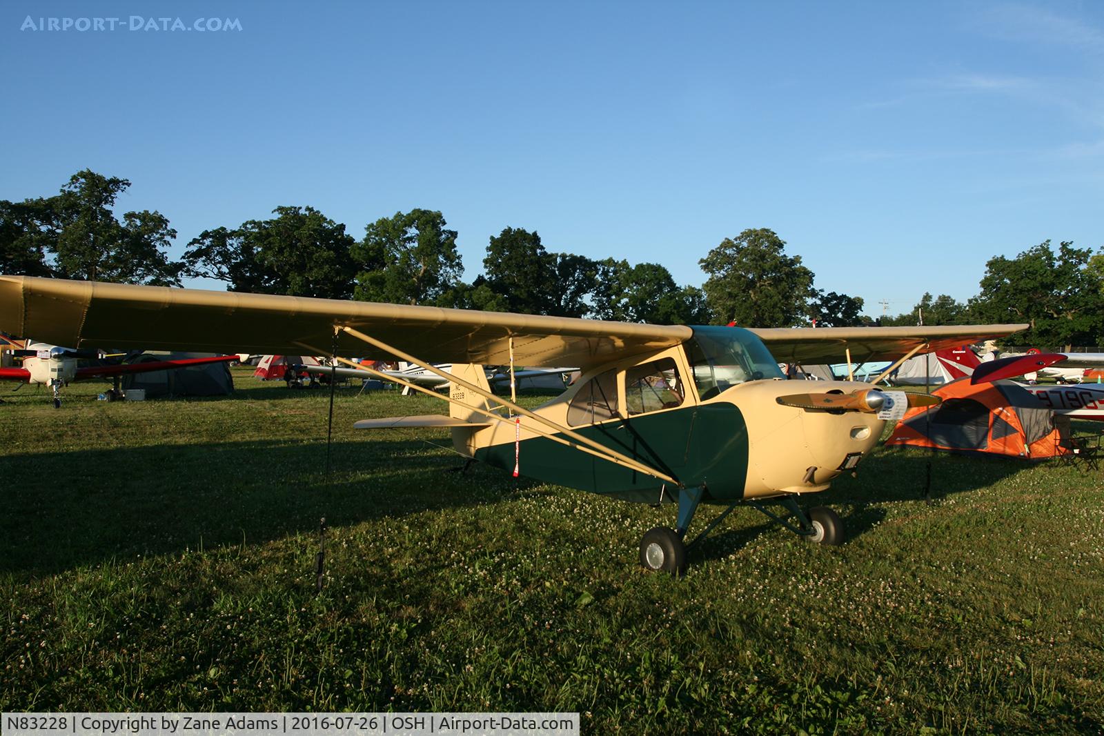 N83228, 1946 Aeronca 7AC Champion C/N 7AC-1888, At the 2016 EAA AirVenture - Oshkosh, Wisconsin