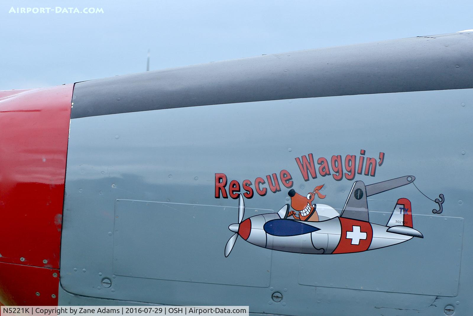 N5221K, 1950 Ryan Navion B C/N NAV-4-2121B, At the 2016 EAA AirVenture - Oshkosh, Wisconsin
