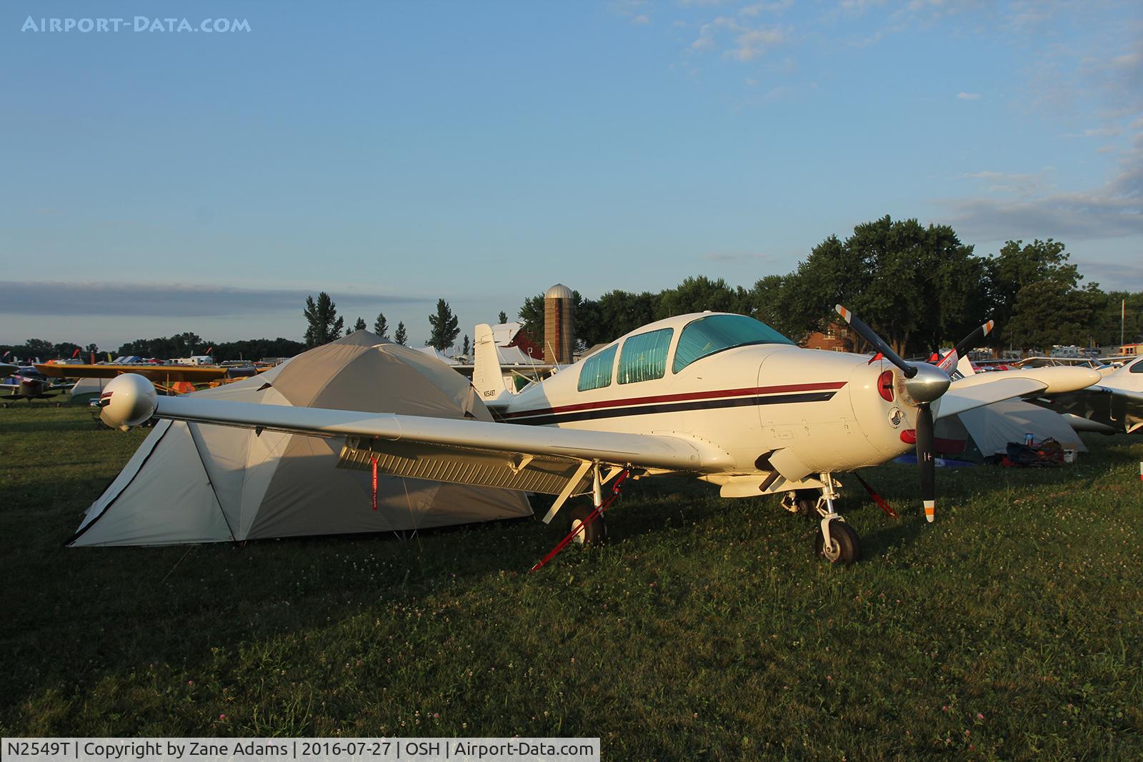 N2549T, 1970 Navion Rangemaster H C/N NAV-4-2549, At the 2016 EAA AirVenture - Oshkosh, Wisconsin