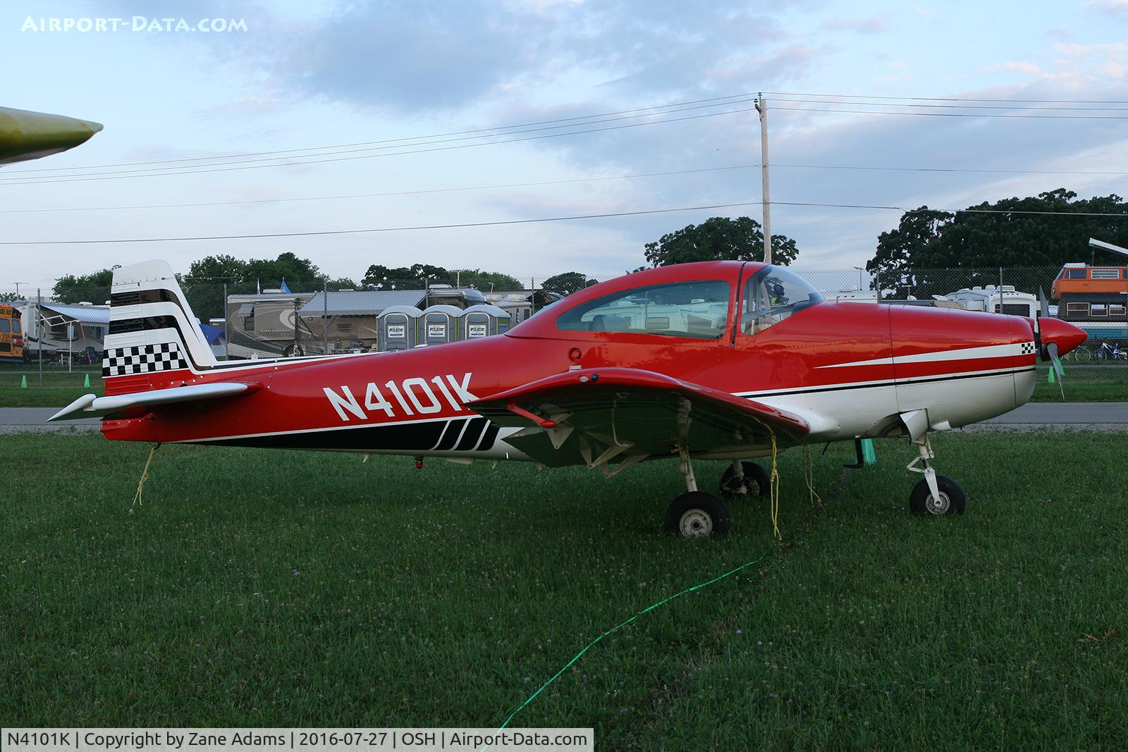 N4101K, 1947 North American Navion (NA-145) C/N NAV-4-1101, At the 2016 EAA AirVenture - Oshkosh, Wisconsin