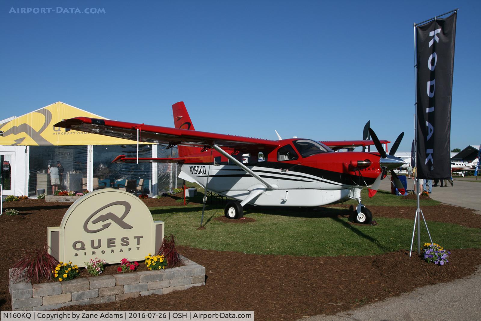 N160KQ, 2015 Quest Kodiak 100 C/N 100-0160, At the 2016 EAA AirVenture - Oshkosh, Wisconsin