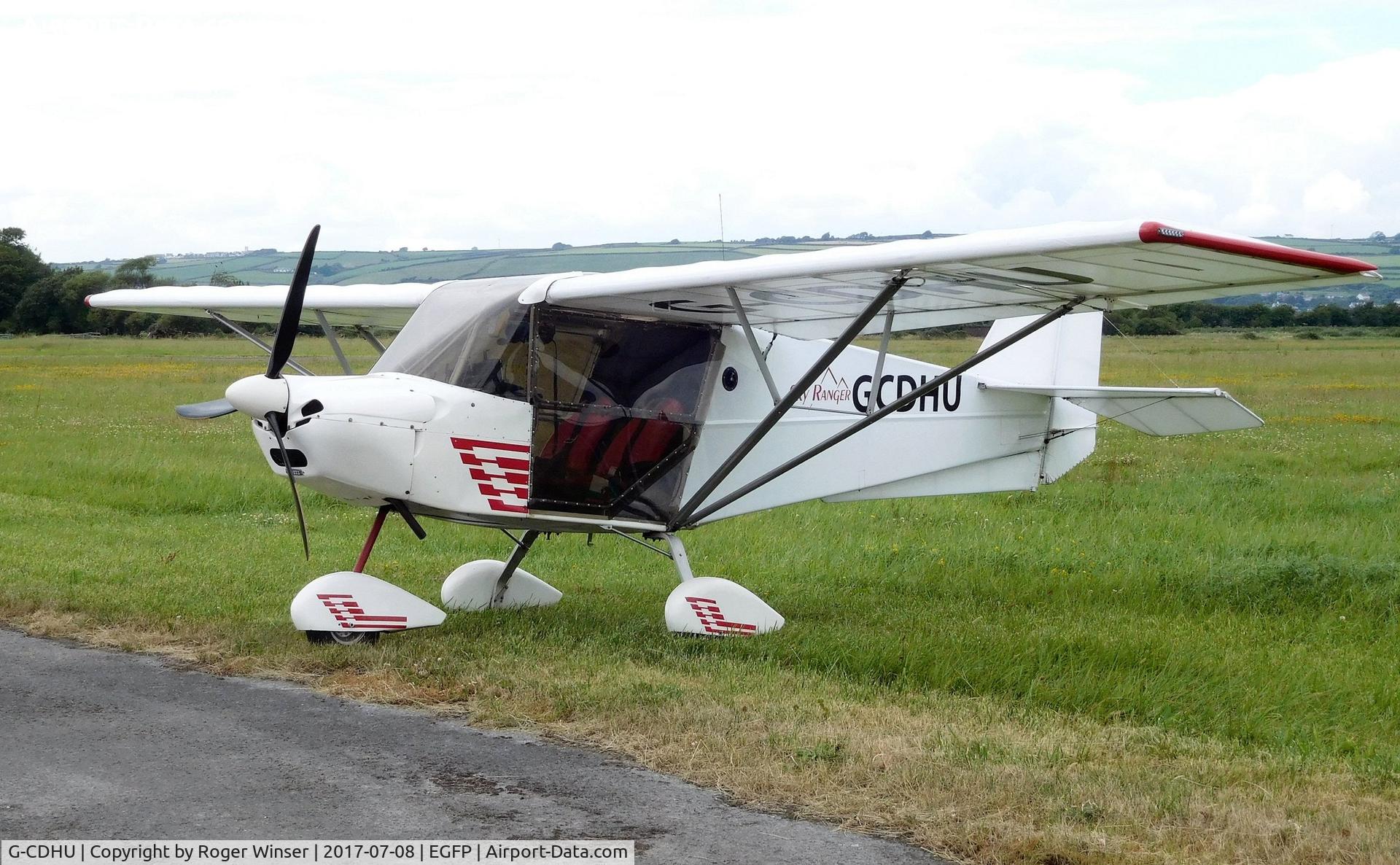 G-CDHU, 2005 Best Off Skyranger 912(2) C/N BMAA/HB/444, Visiting Skyranger.