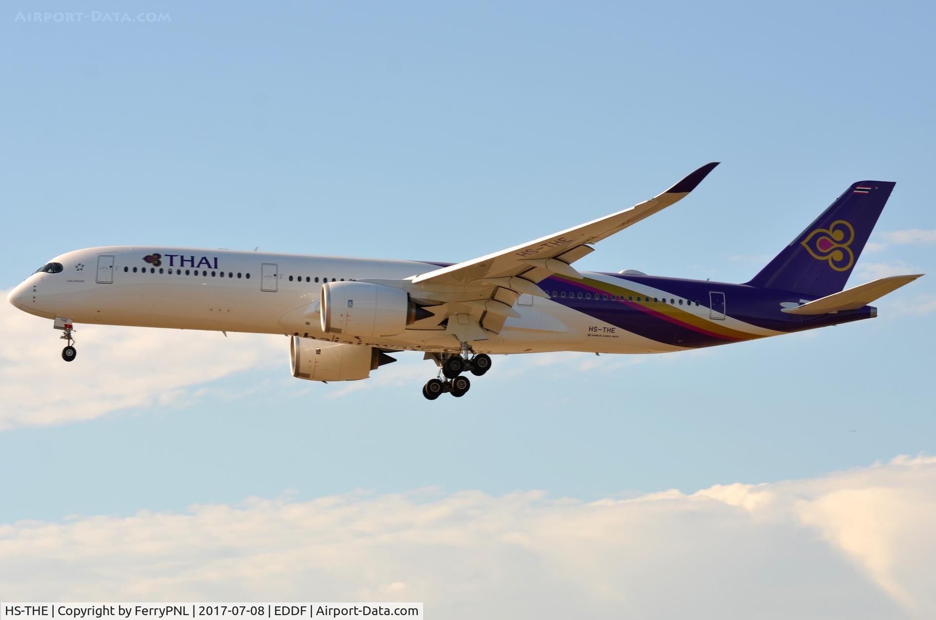 HS-THE, 2017 Airbus A350-941 C/N 111, Arrival of Thai A359