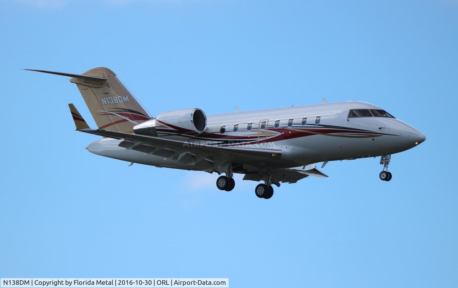 N138DM, 2007 Bombardier Challenger 605 (CL-600-2B16) C/N 5702, Challenger 605