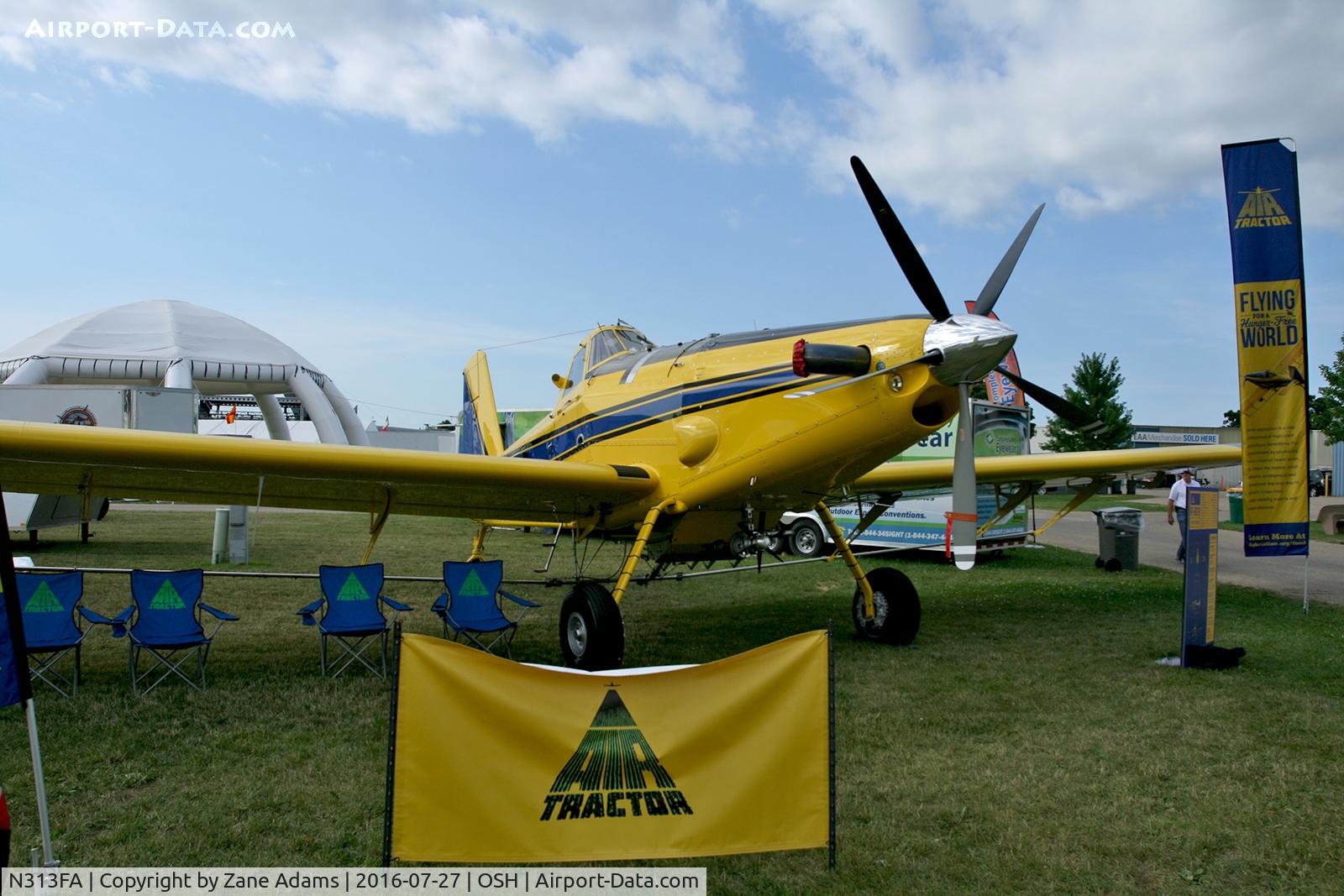 N313FA, 2016 Air Tractor AT-802A C/N 802A-655, At the 2016 EAA AirVenture - Oshkosh, Wisconsin