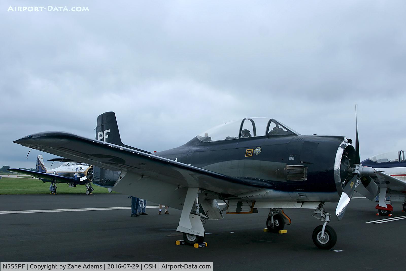 N555PF, 1954 North American T-28B Trojan C/N 200-336 (138265), At the 2016 EAA AirVenture - Oshkosh, Wisconsin