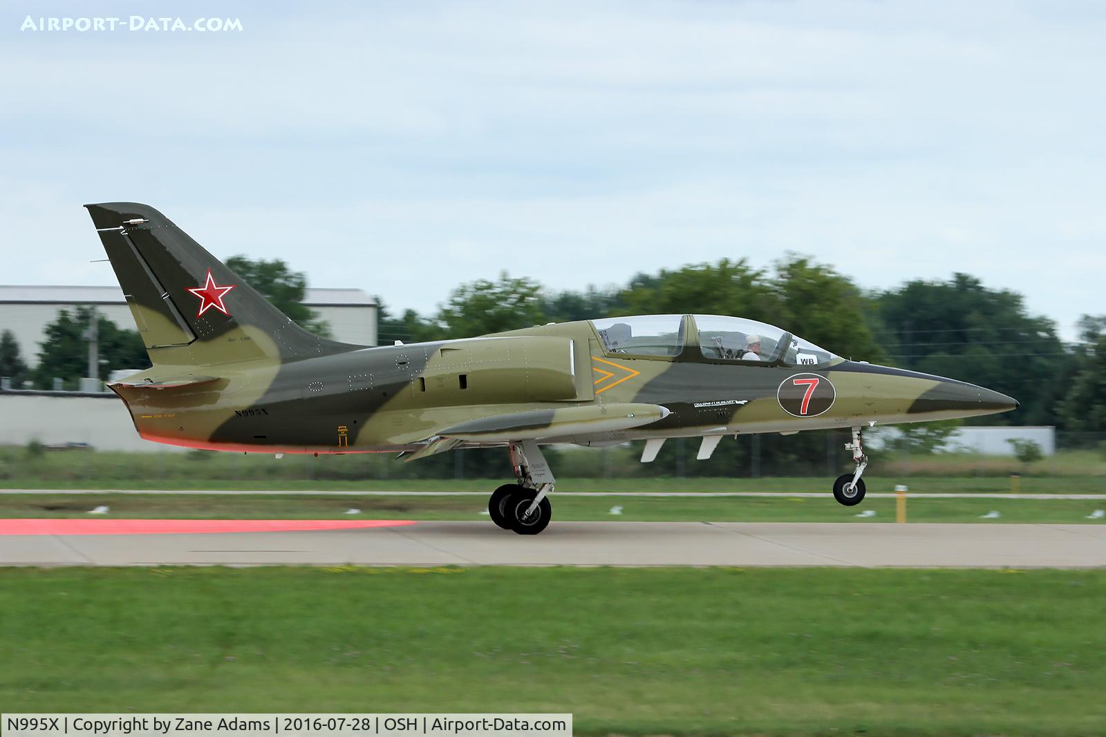 N995X, 1983 Aero L-39C Albatros C/N 332507, At the 2016 EAA AirVenture - Oshkosh, Wisconsin