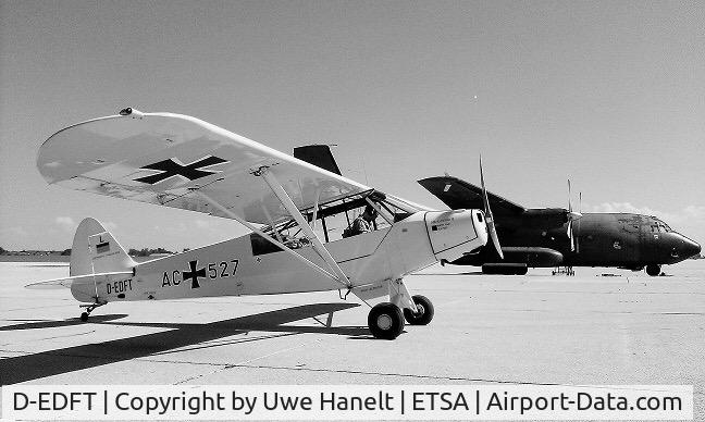 D-EDFT, 1954 Piper L-18C Super Cub (PA-18-95) C/N 18-3452, At its homebase Landsberg AB.