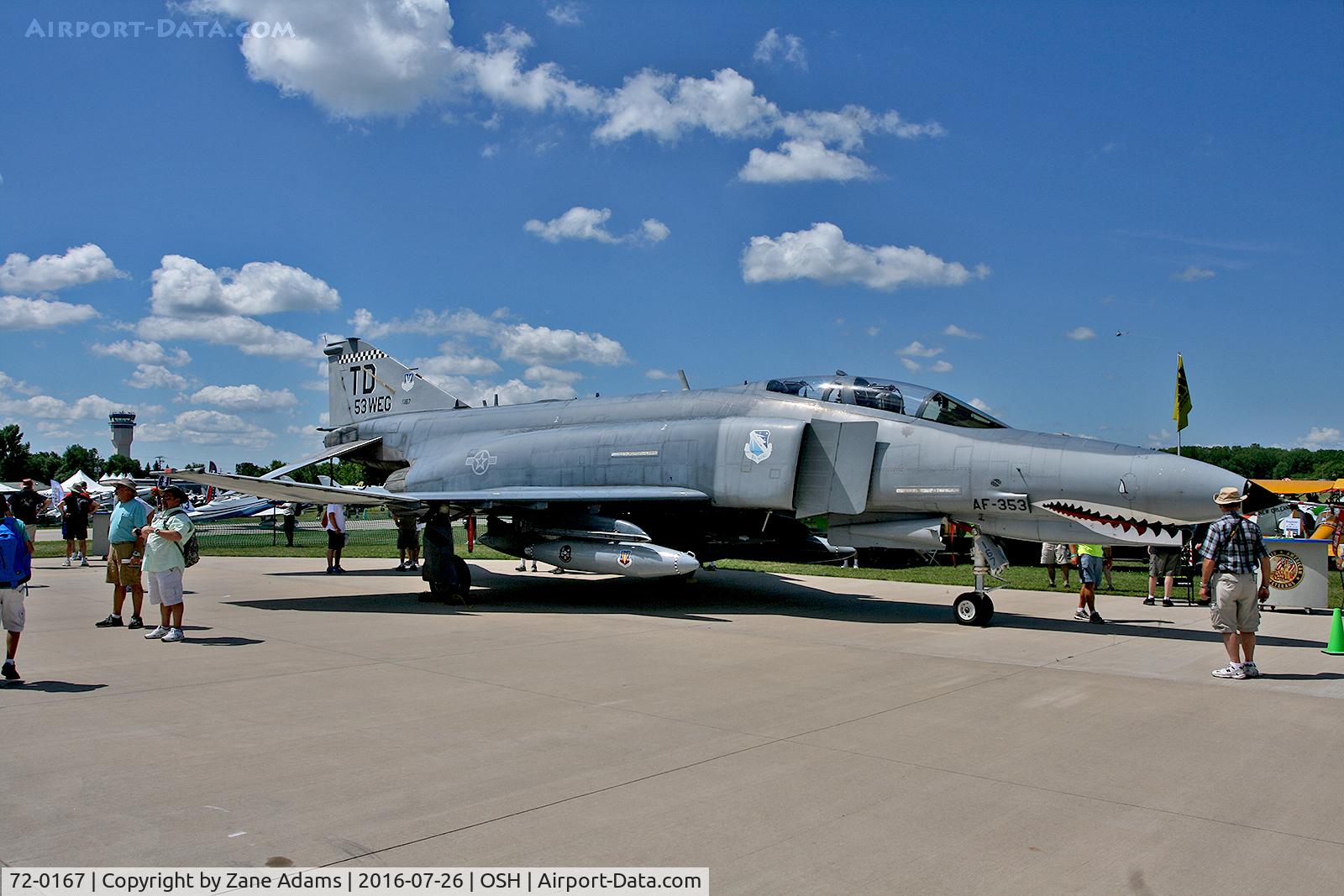 72-0167, 1972 McDonnell Douglas QF-4E Phantom II C/N 4386, At the 2016 EAA AirVenture - Oshkosh, Wisconsin