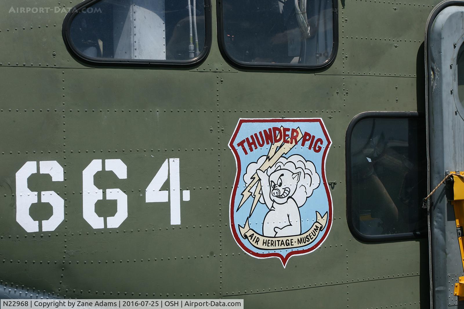 N22968, 1954 Fairchild C-123K Provider C/N 20113, At the 2016 EAA AirVenture - Oshkosh, Wisconsin