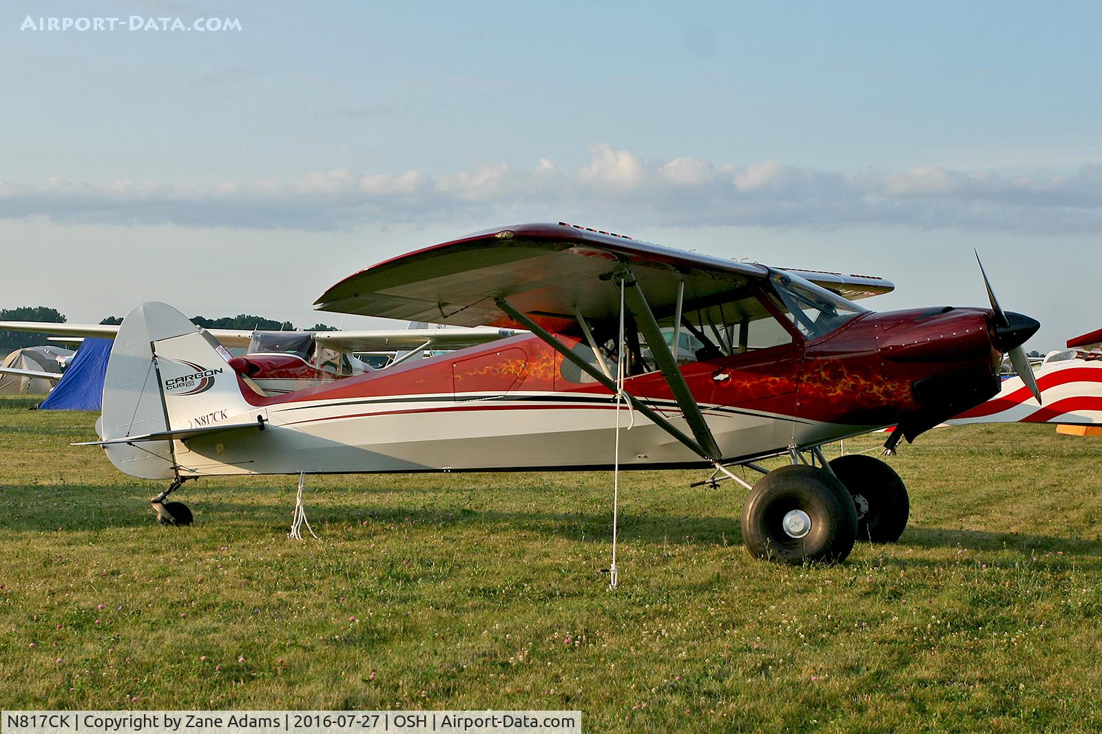 N817CK, 2012 Cub Crafters CC11-160 Carbon Cub SS C/N CC11-00203, At the 2016 EAA AirVenture - Oshkosh, Wisconsin