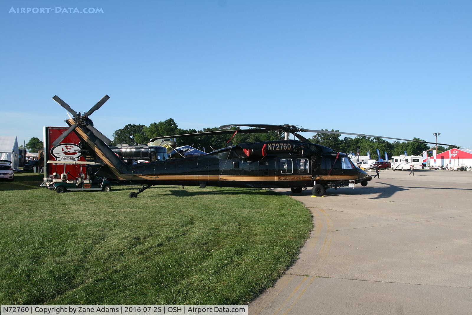 N72760, 2008 Sikorsky UH-60M Black Hawk C/N 08-27170, At the 2016 EAA AirVenture - Oshkosh, Wisconsin