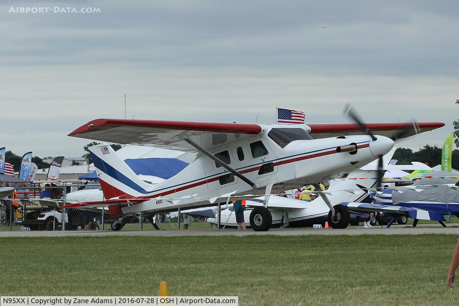N95XX, 2001 Aerocomp Comp Air 7 SL C/N 017257SL, At the 2016 EAA AirVenture - Oshkosh, Wisconsin