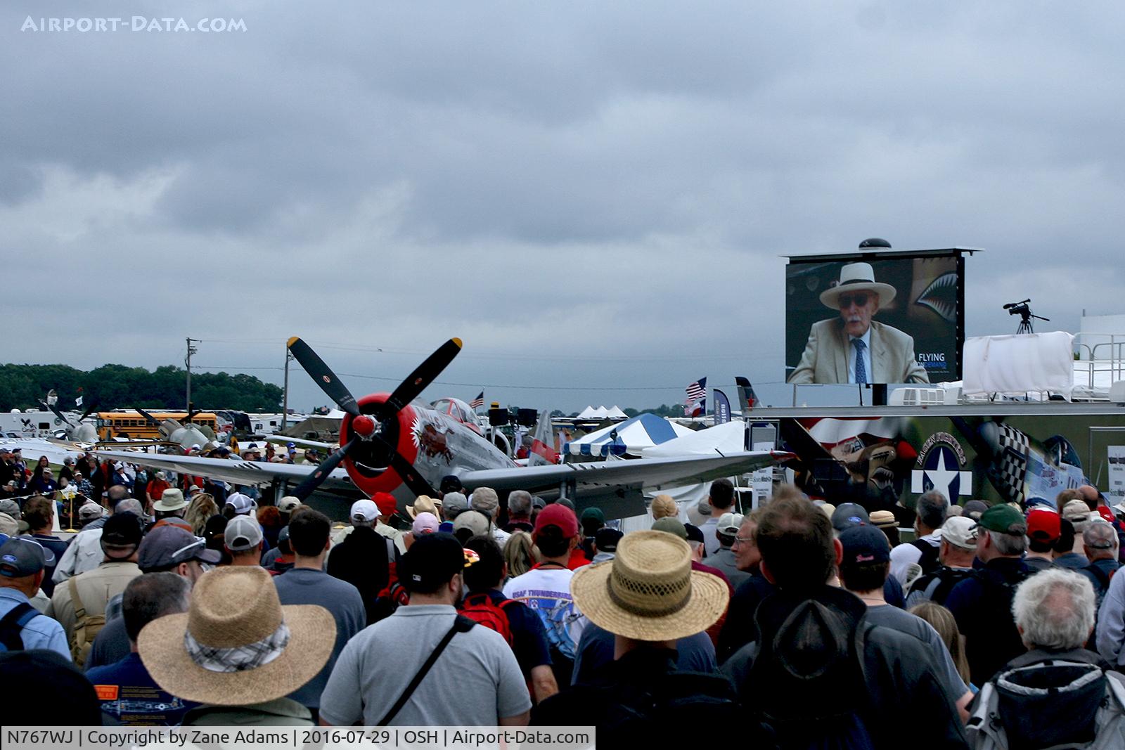 N767WJ, 1944 Republic P-47D Thunderbolt C/N 399-53778 (USAF 44-32817), The Late Great Bob Hoover at the 2016 EAA AirVenture - Oshkosh, Wisconsin