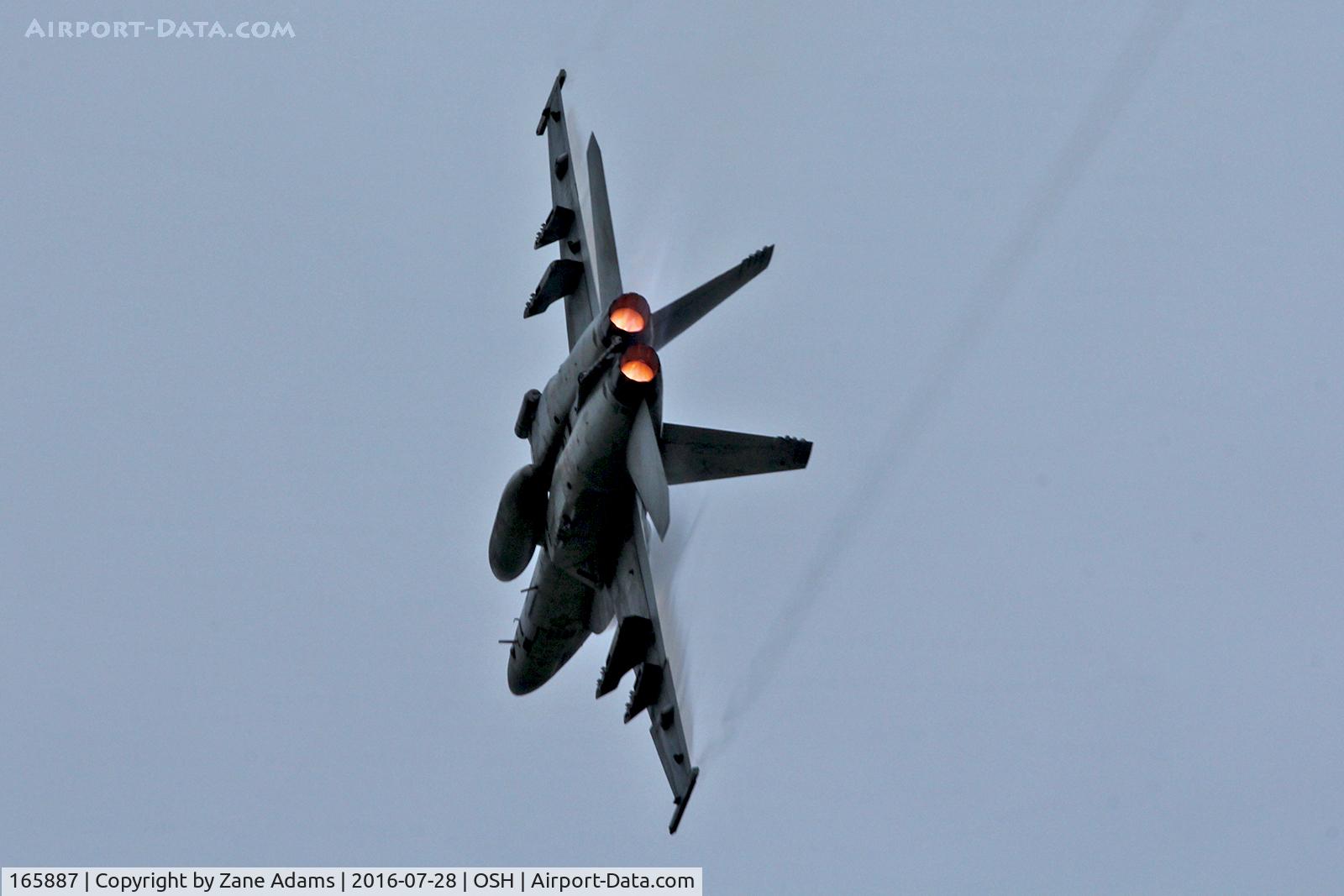 165887, Boeing F/A-18F Super Hornet C/N F047, At the 2016 EAA AirVenture - Oshkosh, Wisconsin