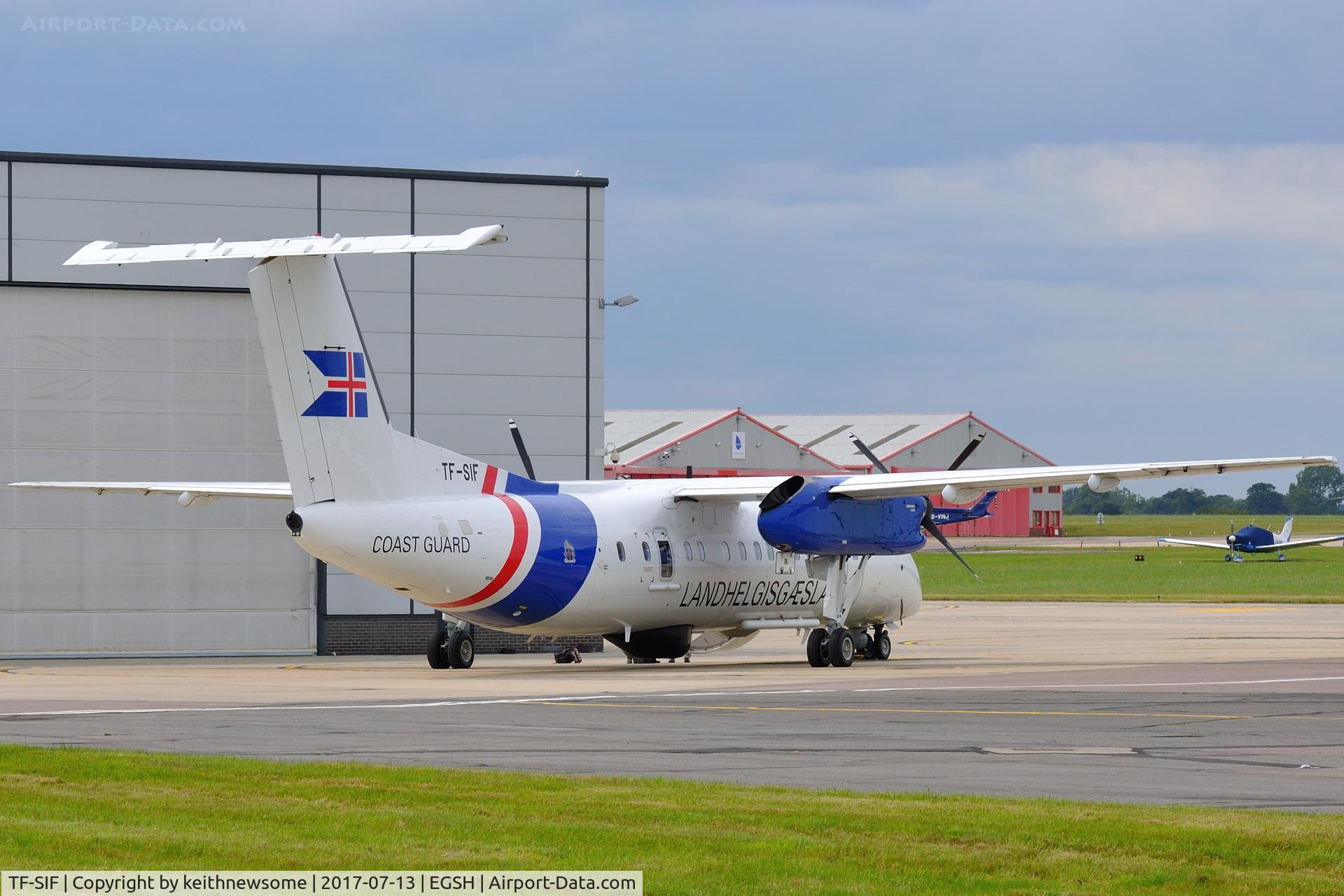 TF-SIF, 2008 De Havilland Canada DHC-8-314 Dash 8 C/N 660, Return Visitor.