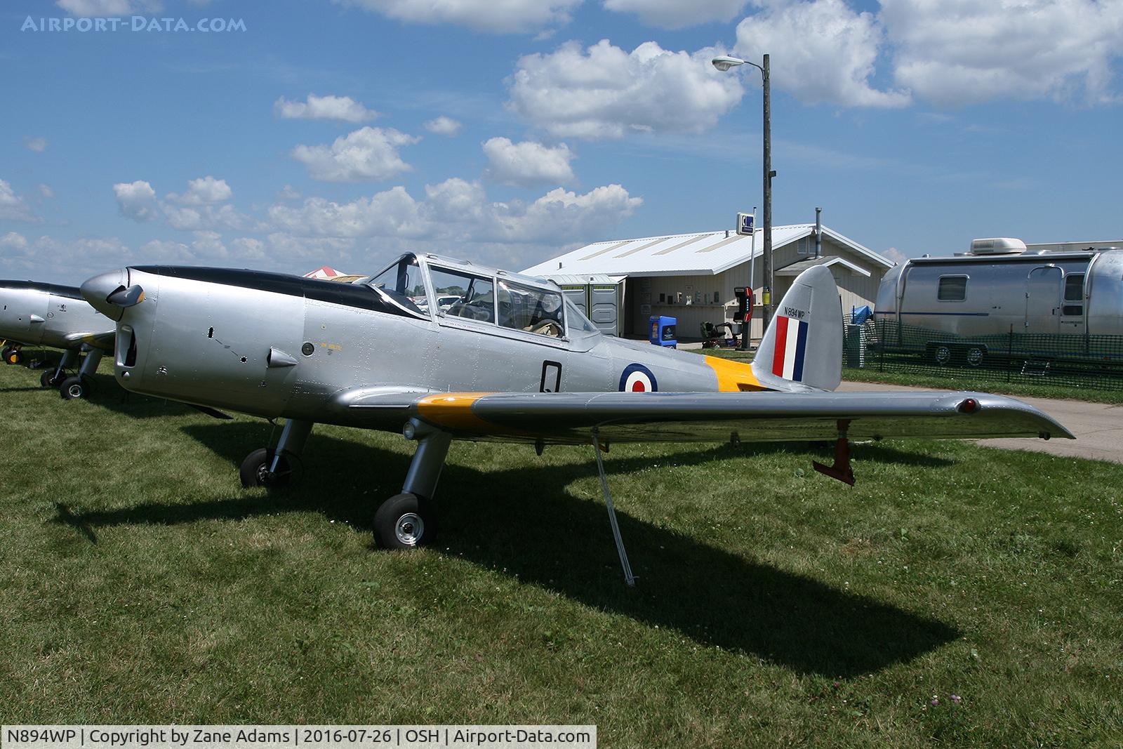 N894WP, 1952 De Havilland DHC-1 Chipmunk T.10 C/N C1/0679, At the 2016 EAA AirVenture - Oshkosh, Wisconsin