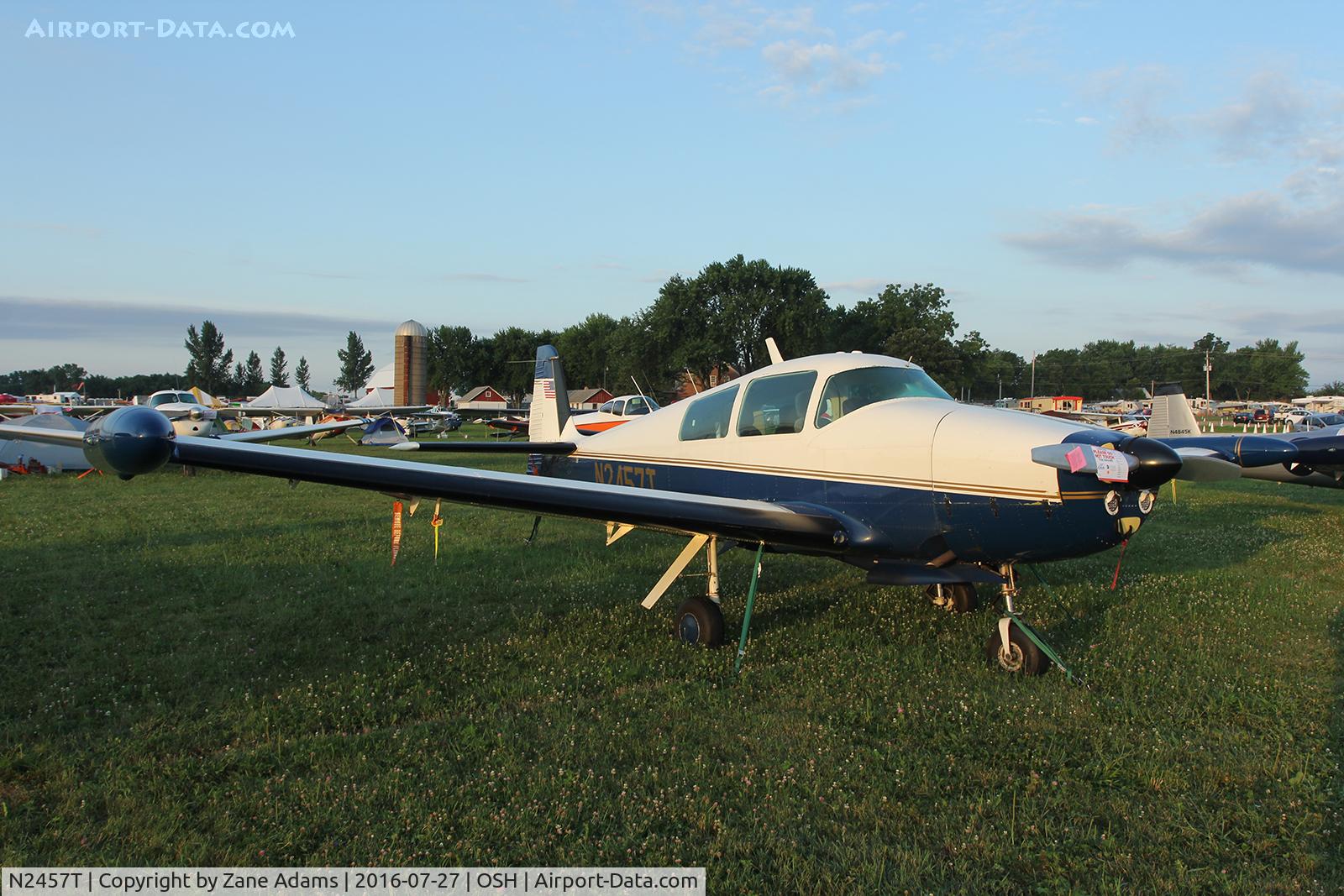 N2457T, 1962 Navion Rangemaster G C/N NAV-4-2452, At the 2016 EAA AirVenture - Oshkosh, Wisconsin