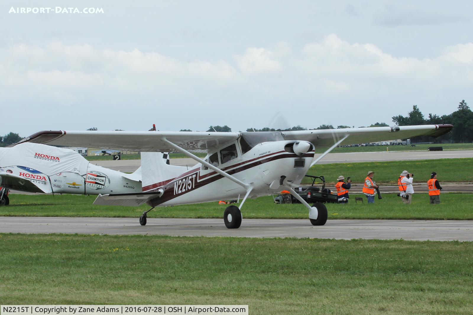 N2215T, 1968 Cessna A185E Skywagon 185 C/N 185-1367, At the 2016 EAA AirVenture - Oshkosh, Wisconsin