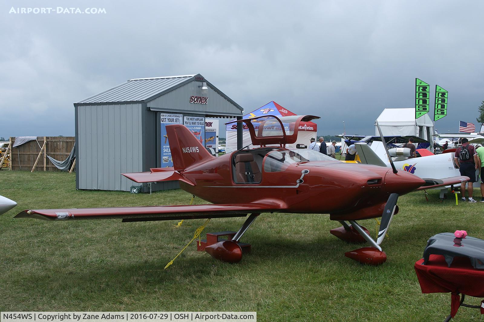 N454WS, 2015 Tango XR C/N 029, At the 2016 EAA AirVenture - Oshkosh, Wisconsin