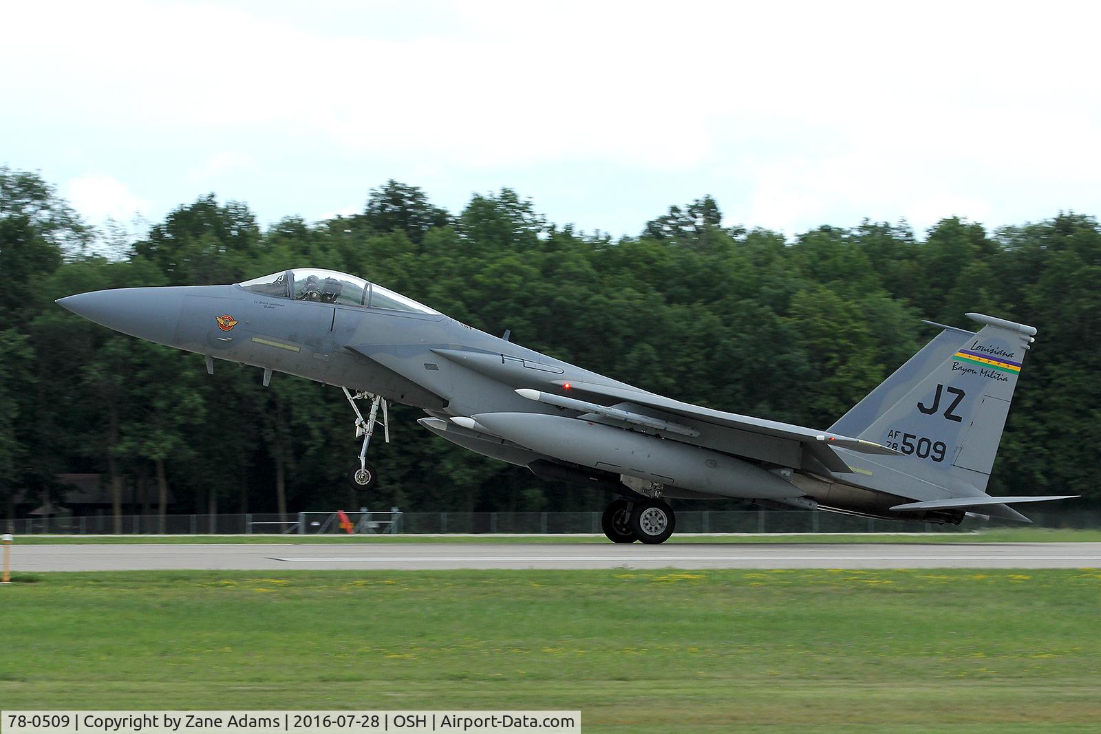78-0509, 1978 McDonnell Douglas F-15C Eagle C/N 0494/C042, At the 2016 EAA AirVenture - Oshkosh, Wisconsin