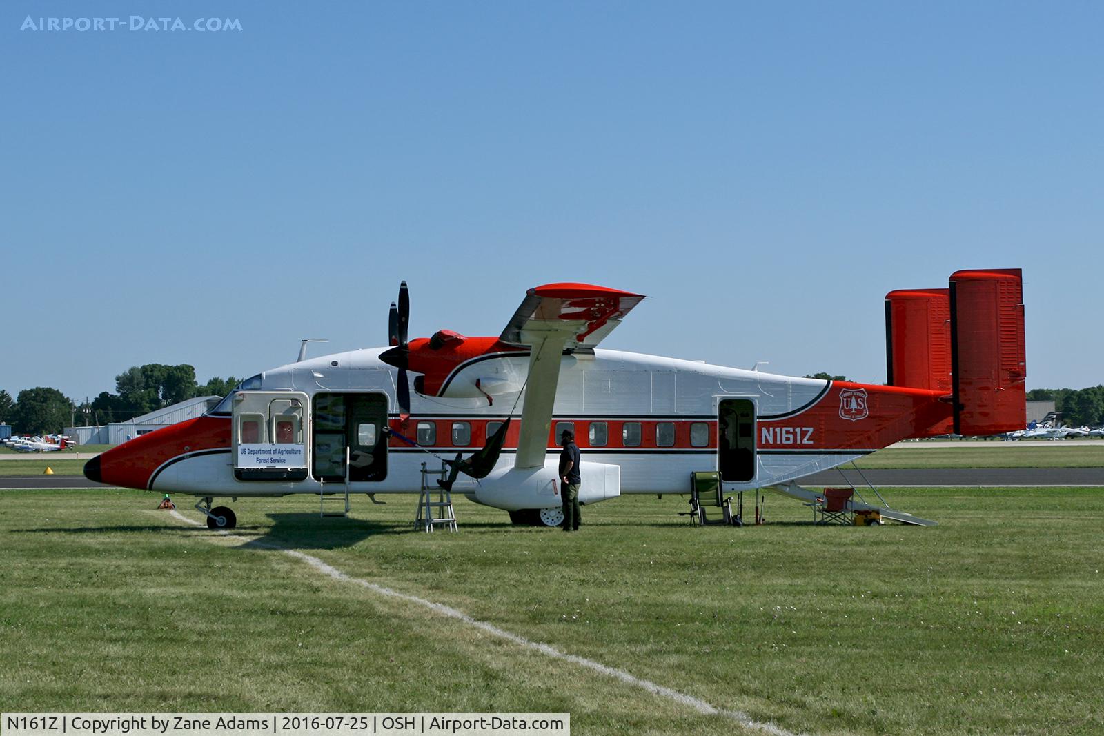 N161Z, 1984 Short SD3-60 (C-23C) C/N SH3412, At the 2016 EAA AirVenture - Oshkosh, Wisconsin