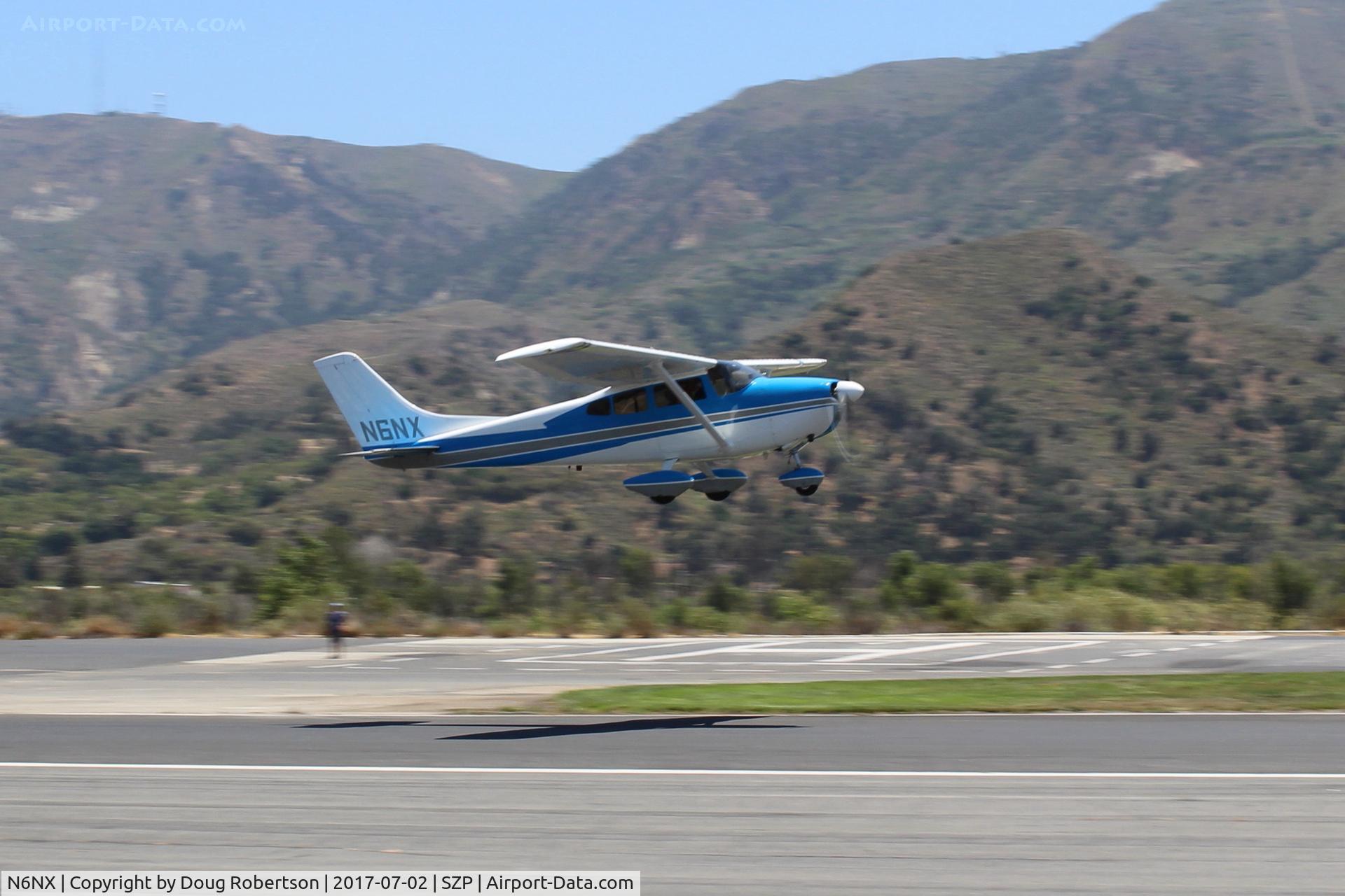 N6NX, 1961 Cessna 182D Skylane C/N 18253173, 1961 Cessna 182D SKYLANE, Continental O-470-S 230 Hp, takeoff climb Rwy 22
