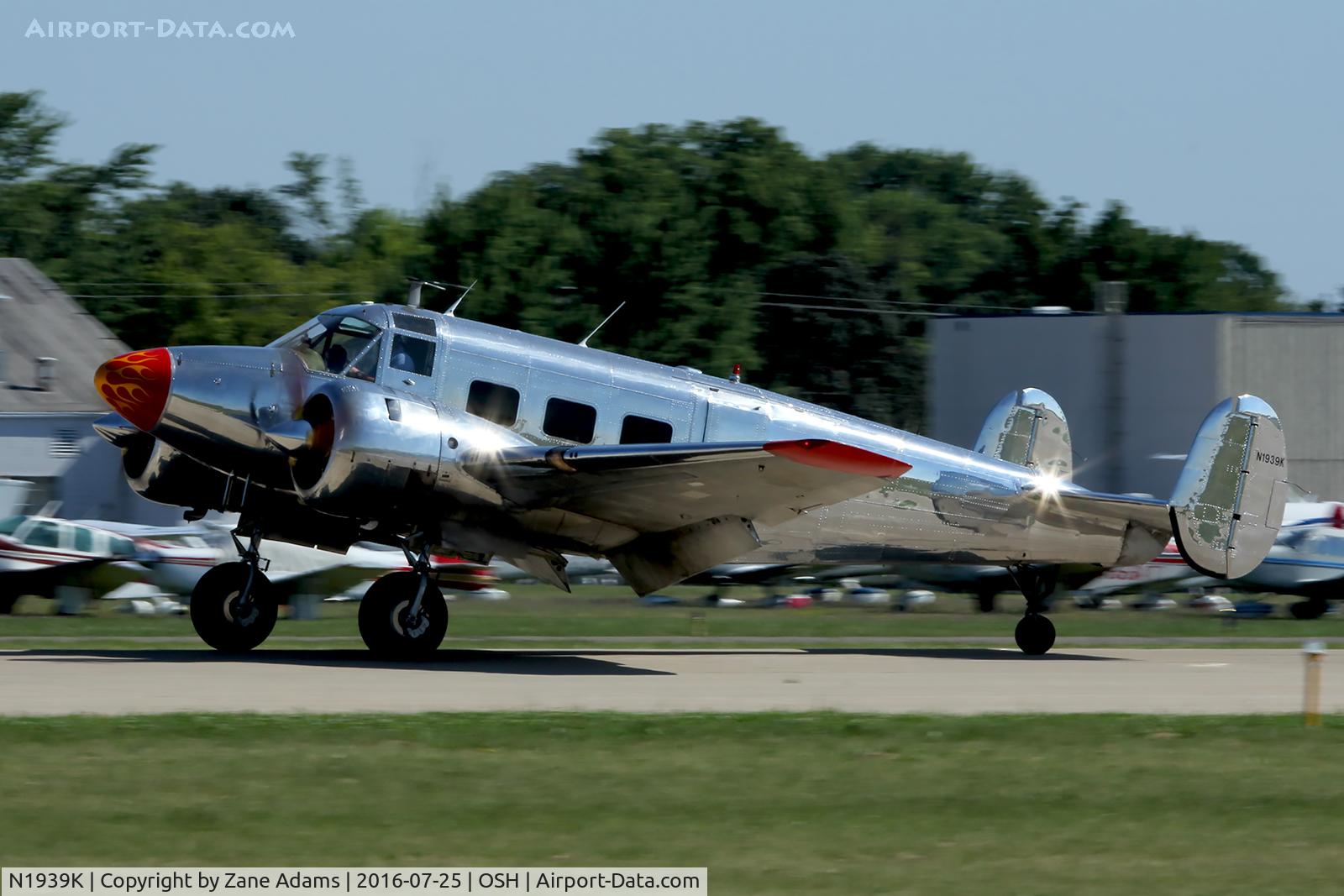 N1939K, 1959 Beech E18S-9700 C/N BA-403, At the 2016 EAA AirVenture - Oshkosh, Wisconsin