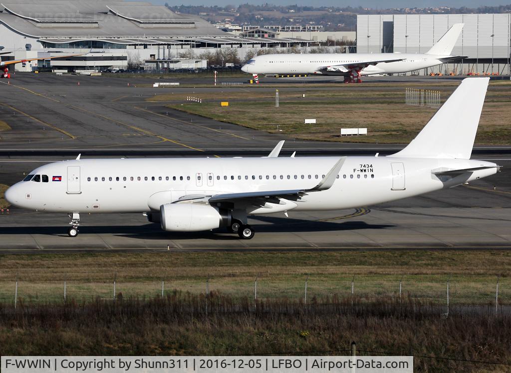 F-WWIN, 2016 Airbus A320-232 C/N 7434, C/n 7434 - To be XU-353