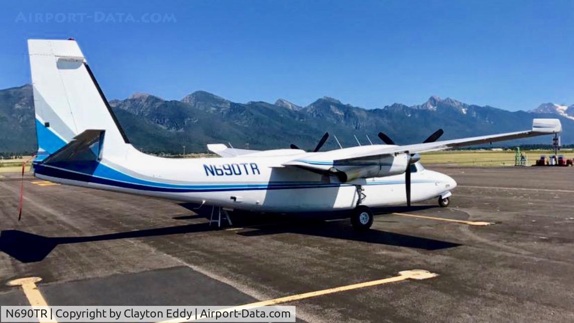 N690TR, 1972 Aero Commander 690 C/N 11034, Aero Commander. 2017. (not my pic).