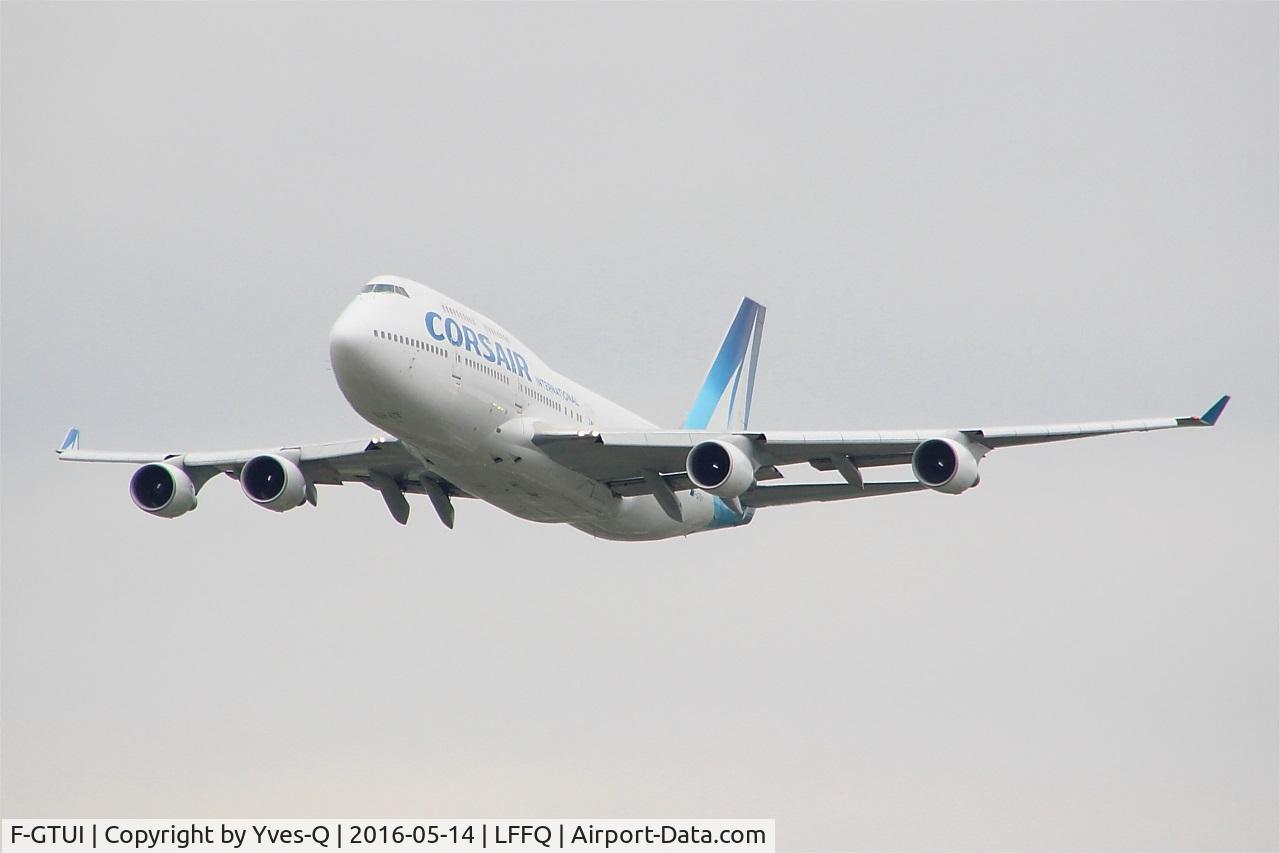F-GTUI, 1992 Boeing 747-422 C/N 26875, Boeing 747-422, On display, La Ferté-Alais airfield (LFFQ) Air show 2016
