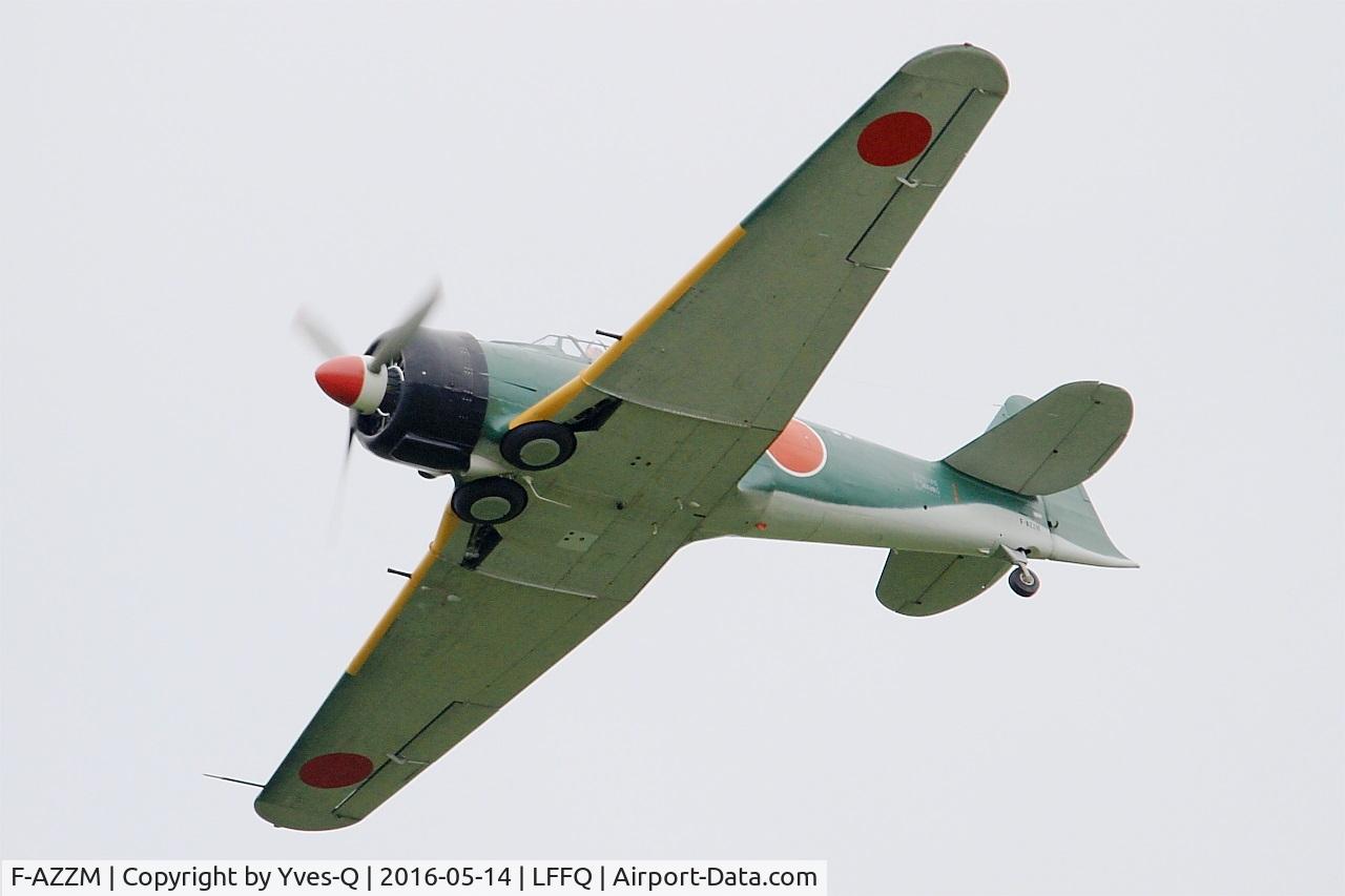 F-AZZM, 2000 North American AT-6B Texan C/N SA-32, North American AT-6B Texan, On display, La Ferté-Alais airfield (LFFQ) Air show 2016