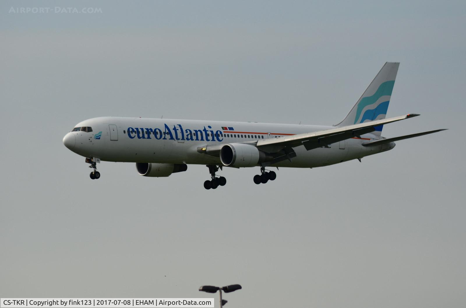 CS-TKR, 2001 Boeing 767-36N/ER C/N 30854, EURO ATLANTIC 767