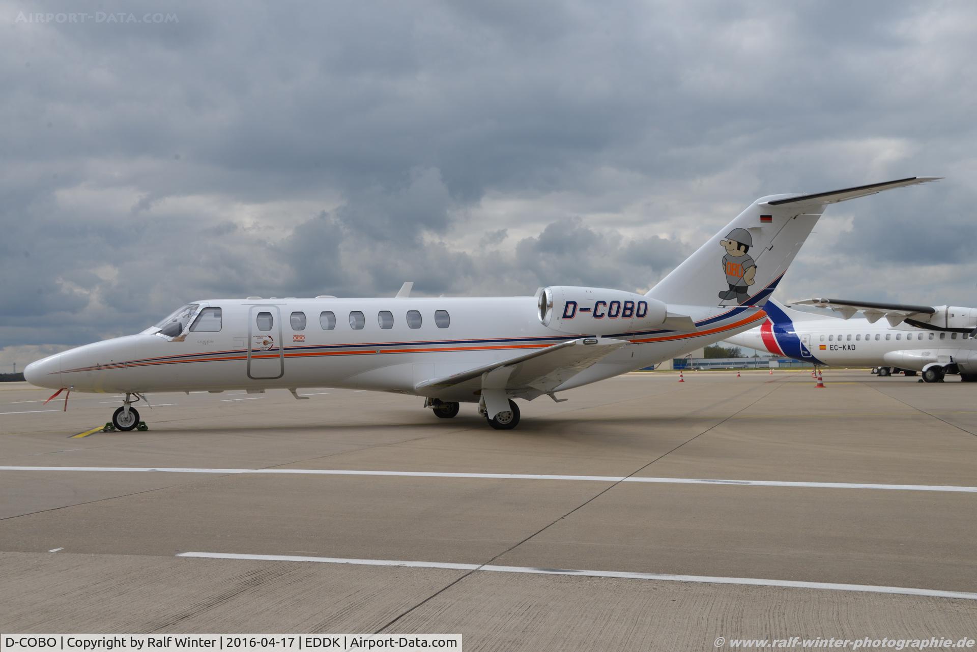 D-COBO, 2006 Cessna 525B CitationJet CJ3 C/N 525B-0107, Cessna 525B CitationJet CJ3 - OBO Jet Charter GmbH - 525B0414 - D-COBO - 17.04.2016
