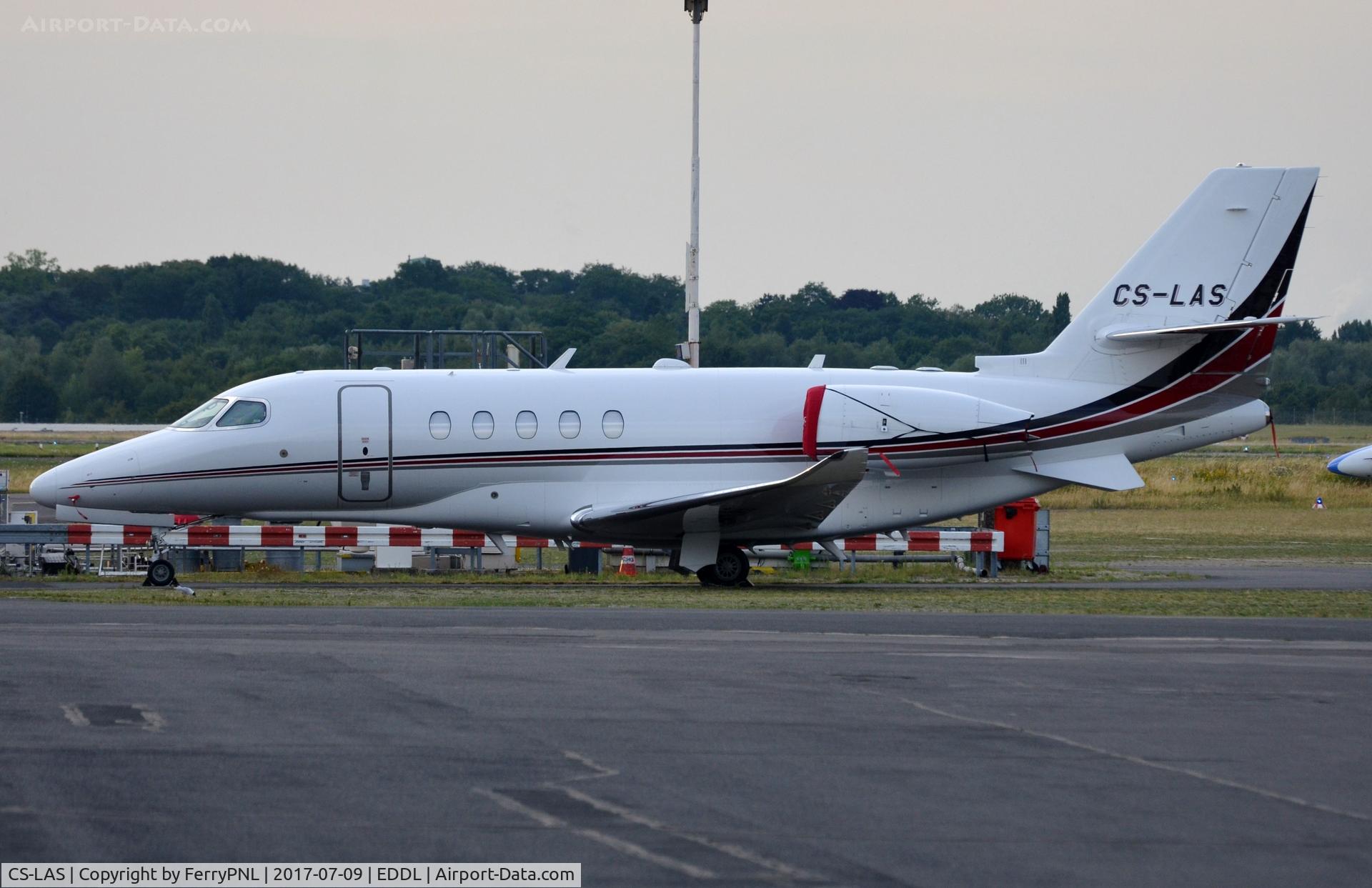 CS-LAS, 2015 Cessna 680A Citation Latitude C/N 680A-0015, Netjets Ce680A parked up for the night.